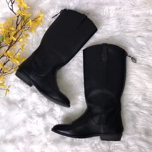 Cat & Jack Girls Black Boots